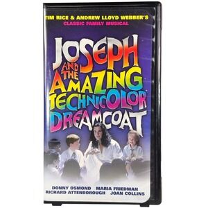 Joseph and the Amazing Technicolor Dreamcoat VHS Donny Osmond Maria Friedman